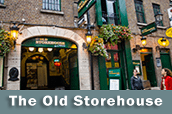 The Old Storehouse on Dublin Menus