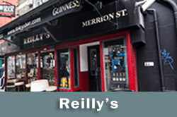 Reilly's, Merrion Row on Dublin Menus